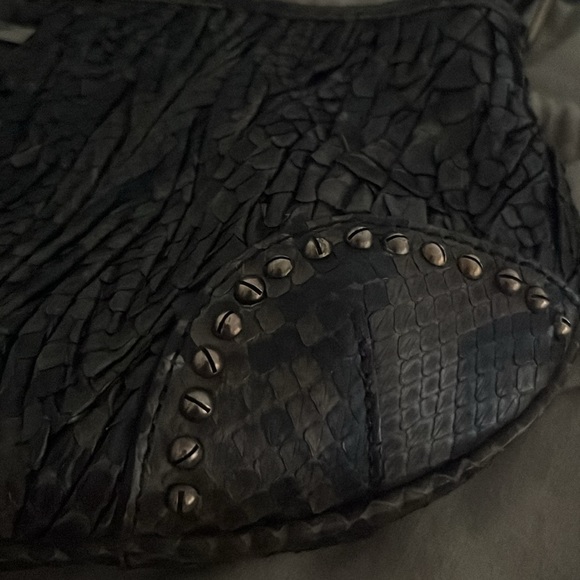 Burberry vintage python shoulder bag - Picture 4 of 9